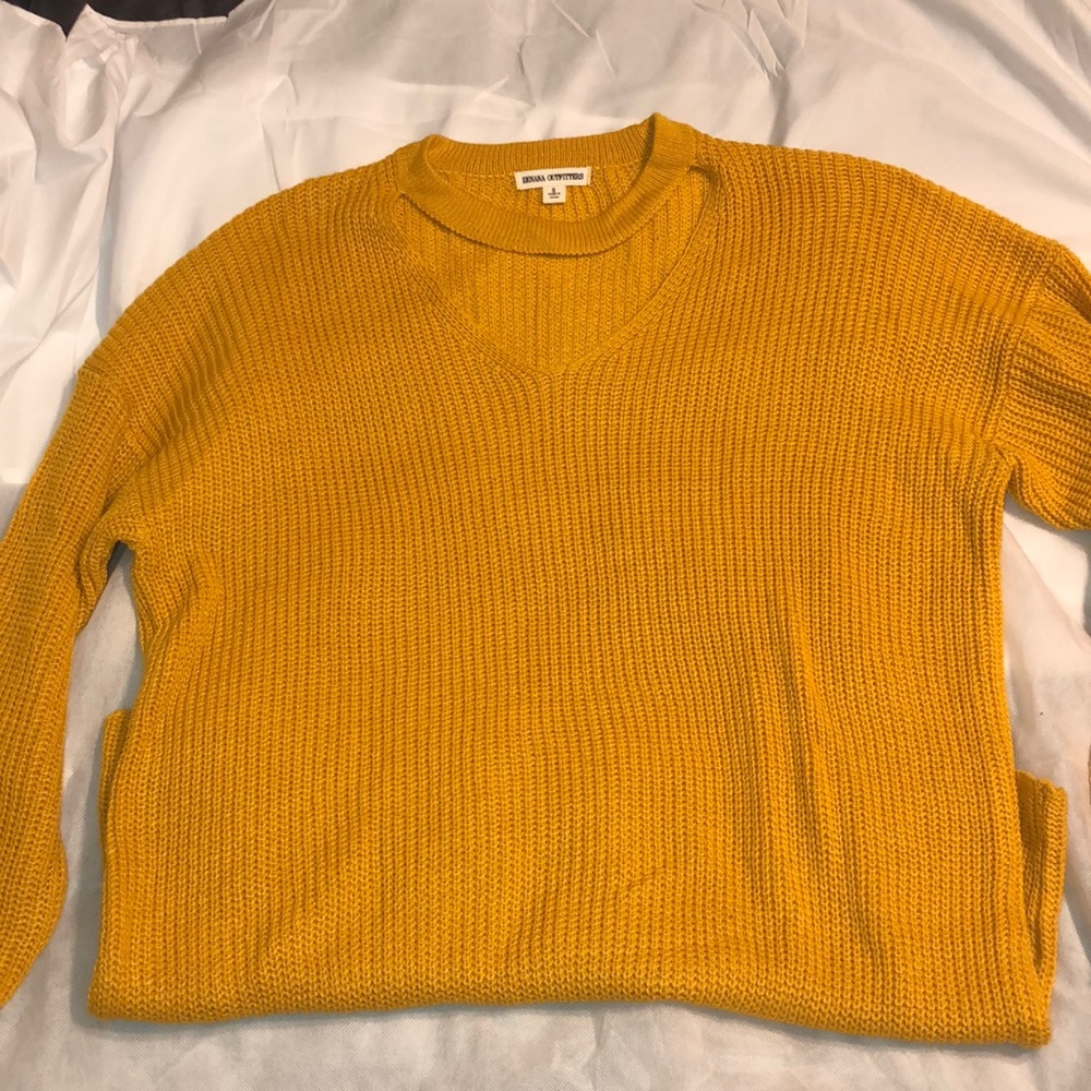 Yellow Oversized sweater